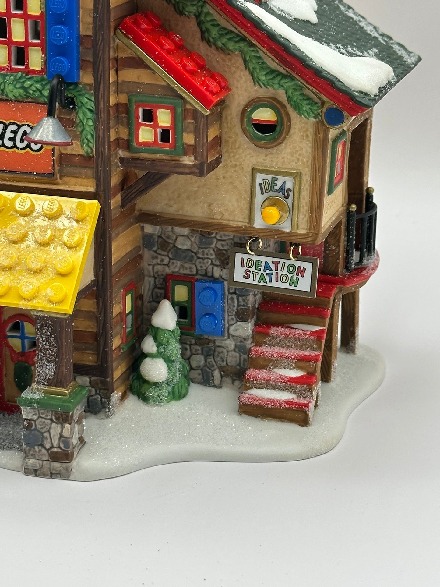 Department 56 - Lego Building Creation Station - North Pole Series