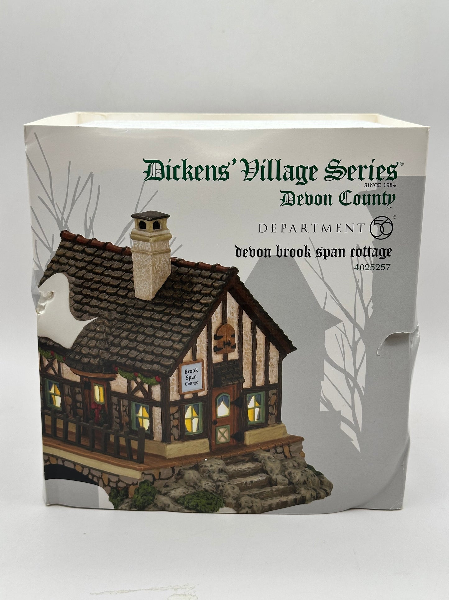 Department 56 - Devon Brook Span Cottage - Dickens' Village