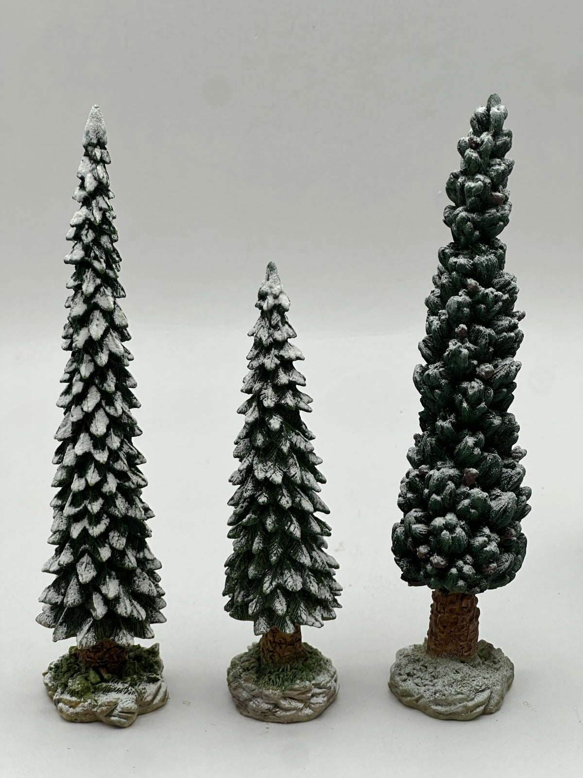 Department 56 - Snowy Evergreens (Medium) - Village Accessories