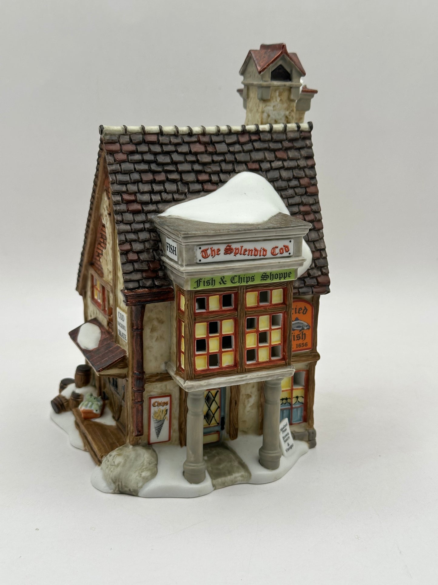 Department 56 - Splendid Cod Fish n' Chips - Dickens' Village