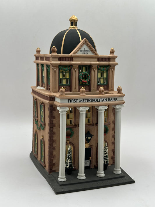 Department 56 - First Metropolitan Bank - Christmas in the City