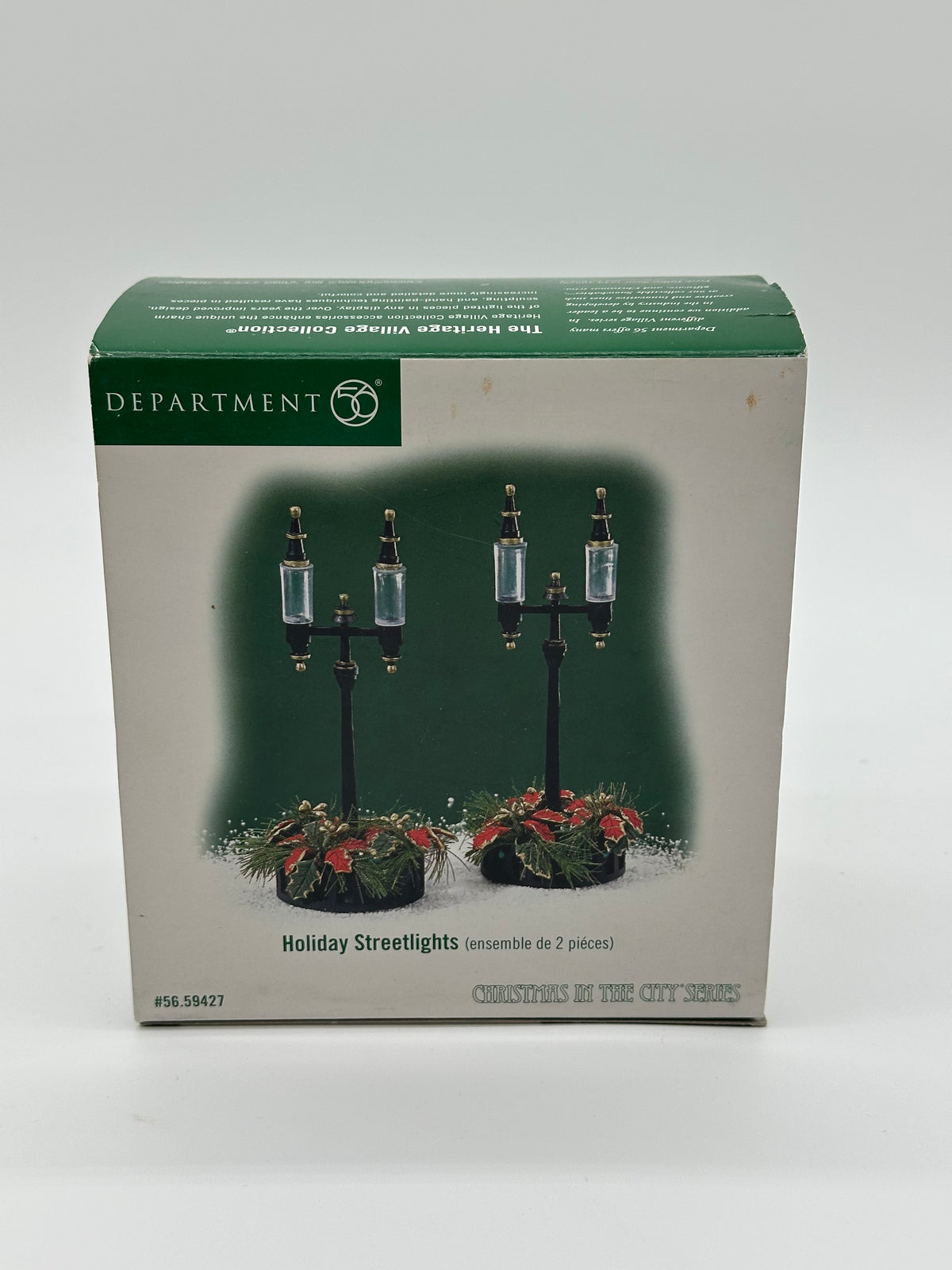 Department 56 - Holiday Streetlights - Christmas in the City
