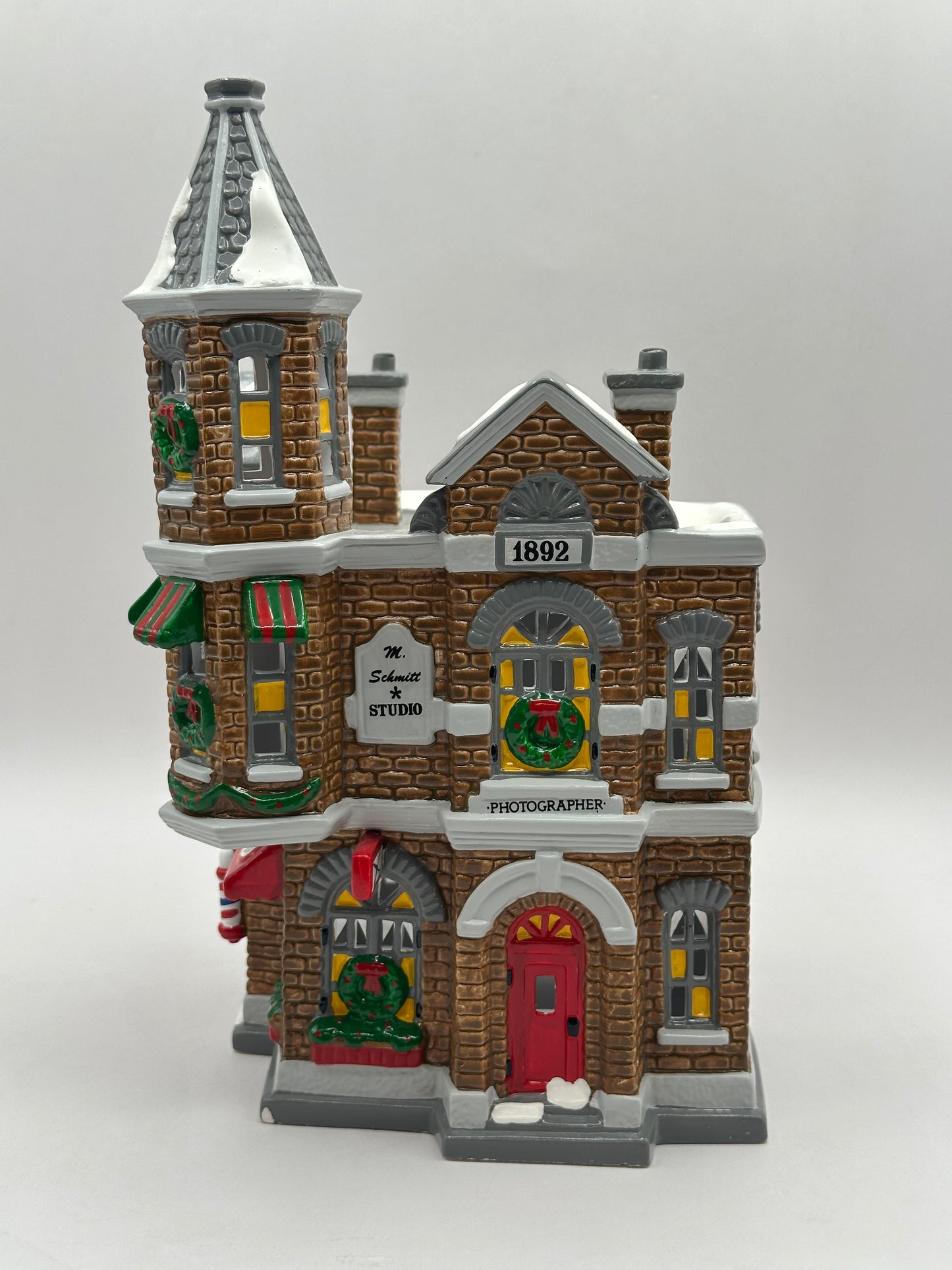 Department 56 - Jack's Corner Barber Shop - Original Snow Village