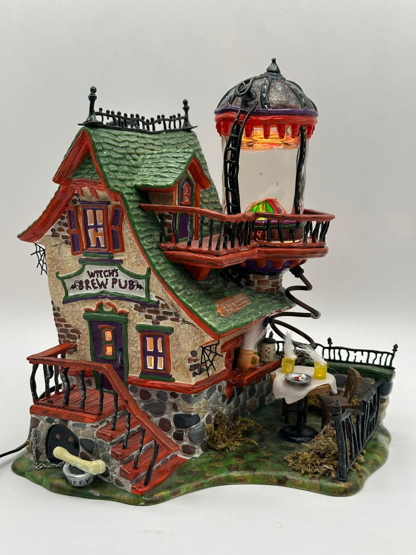 Department 56 - Witch's Brew Pub - Snow Village Halloween