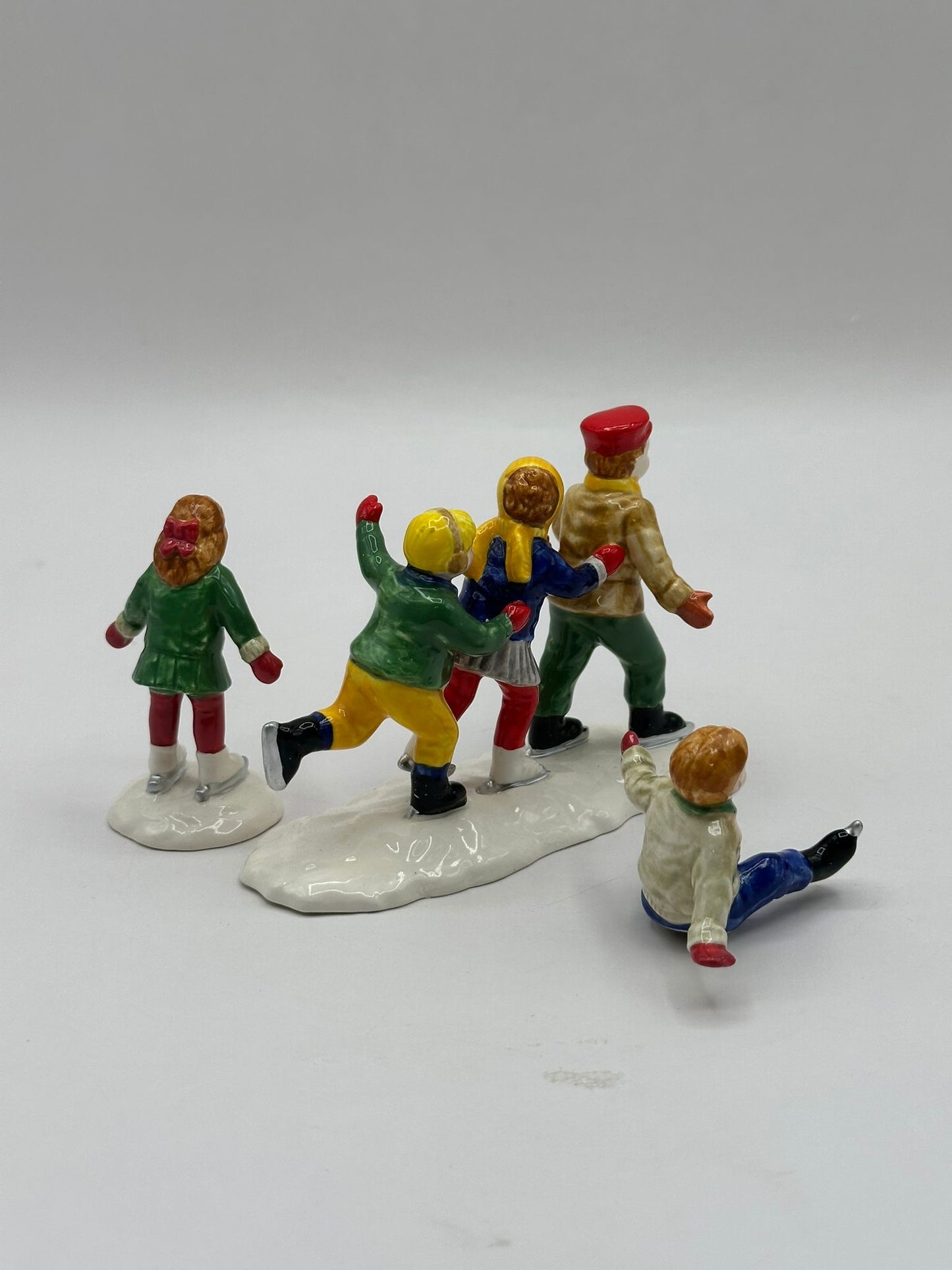 Department 56 - Crack the Whip Skaters - Original Snow Village