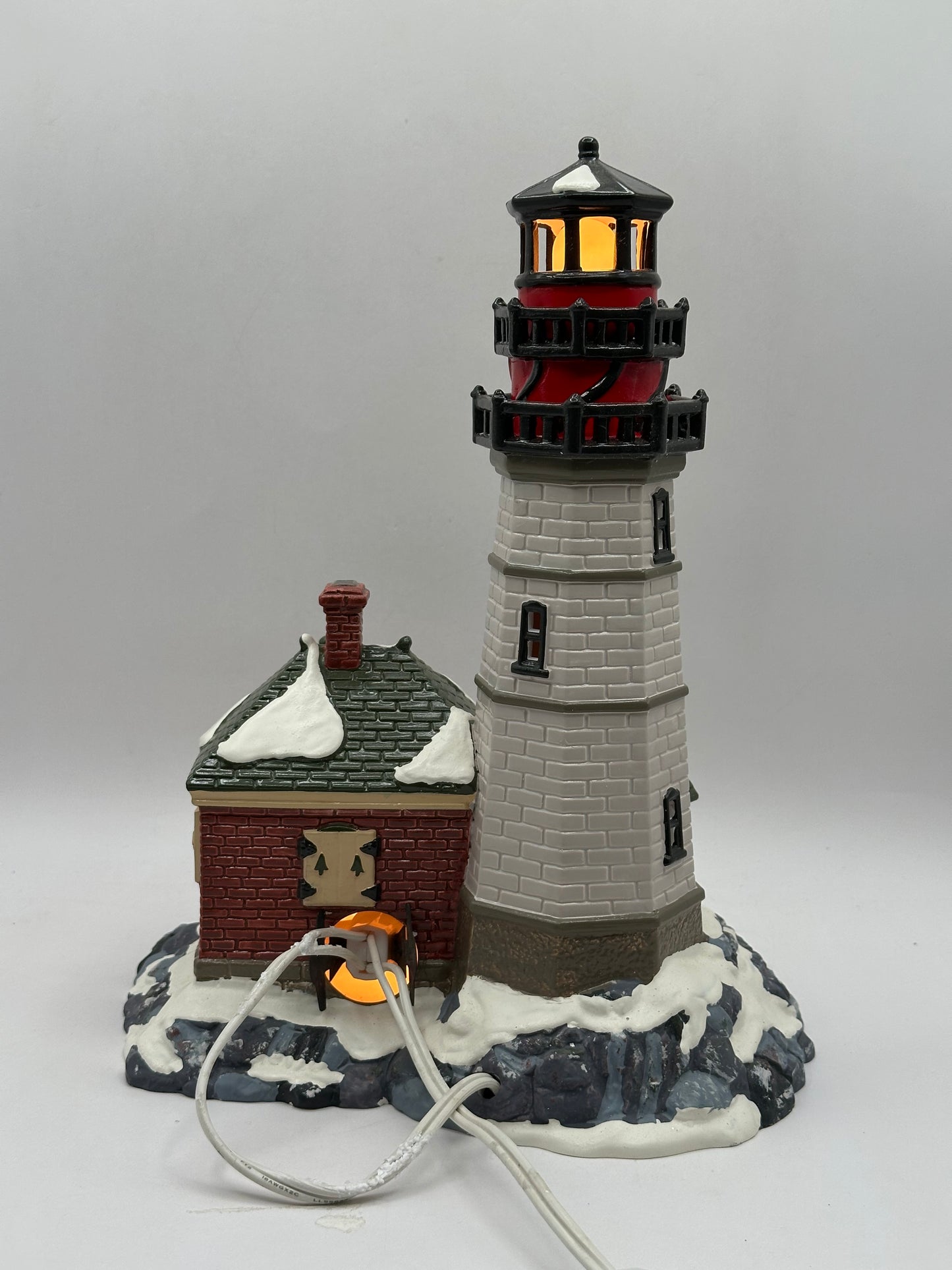Department 56 - Christmas Cove Lighthouse - Original Snow Village