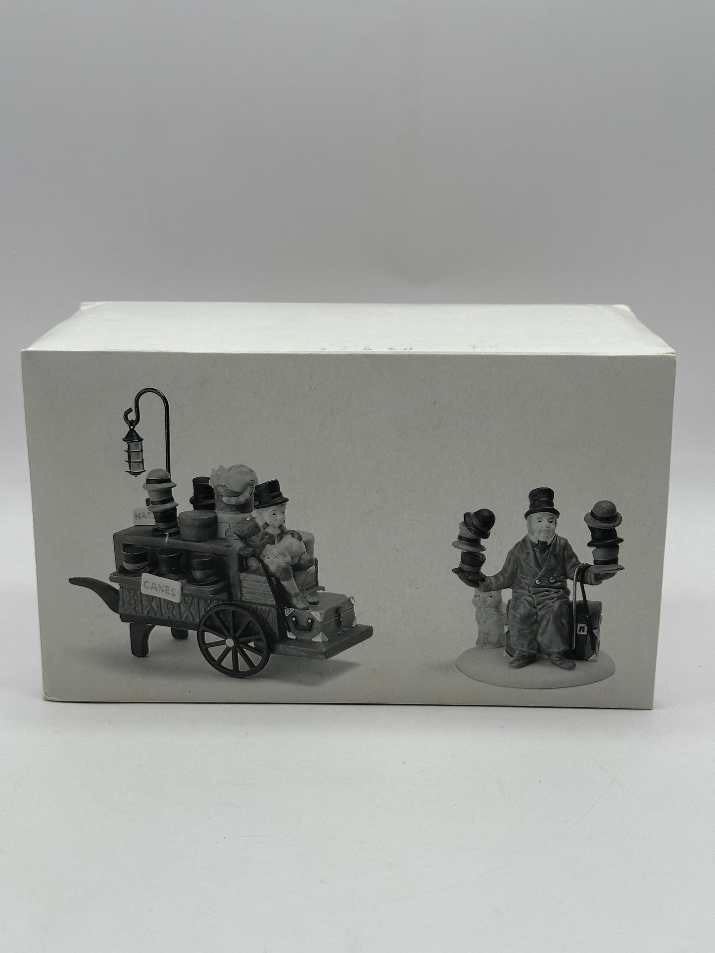 Department 56 - Chelsea Market Hat Monger & Cart - Dickens’ Village