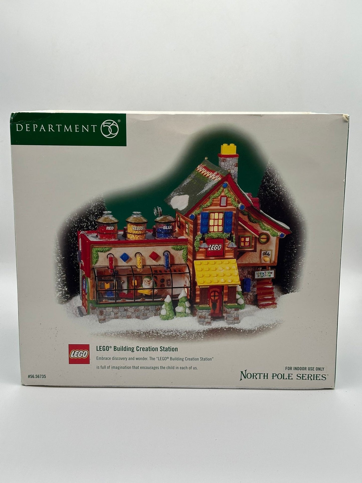 Department 56 - Lego Building Creation Station - North Pole Series