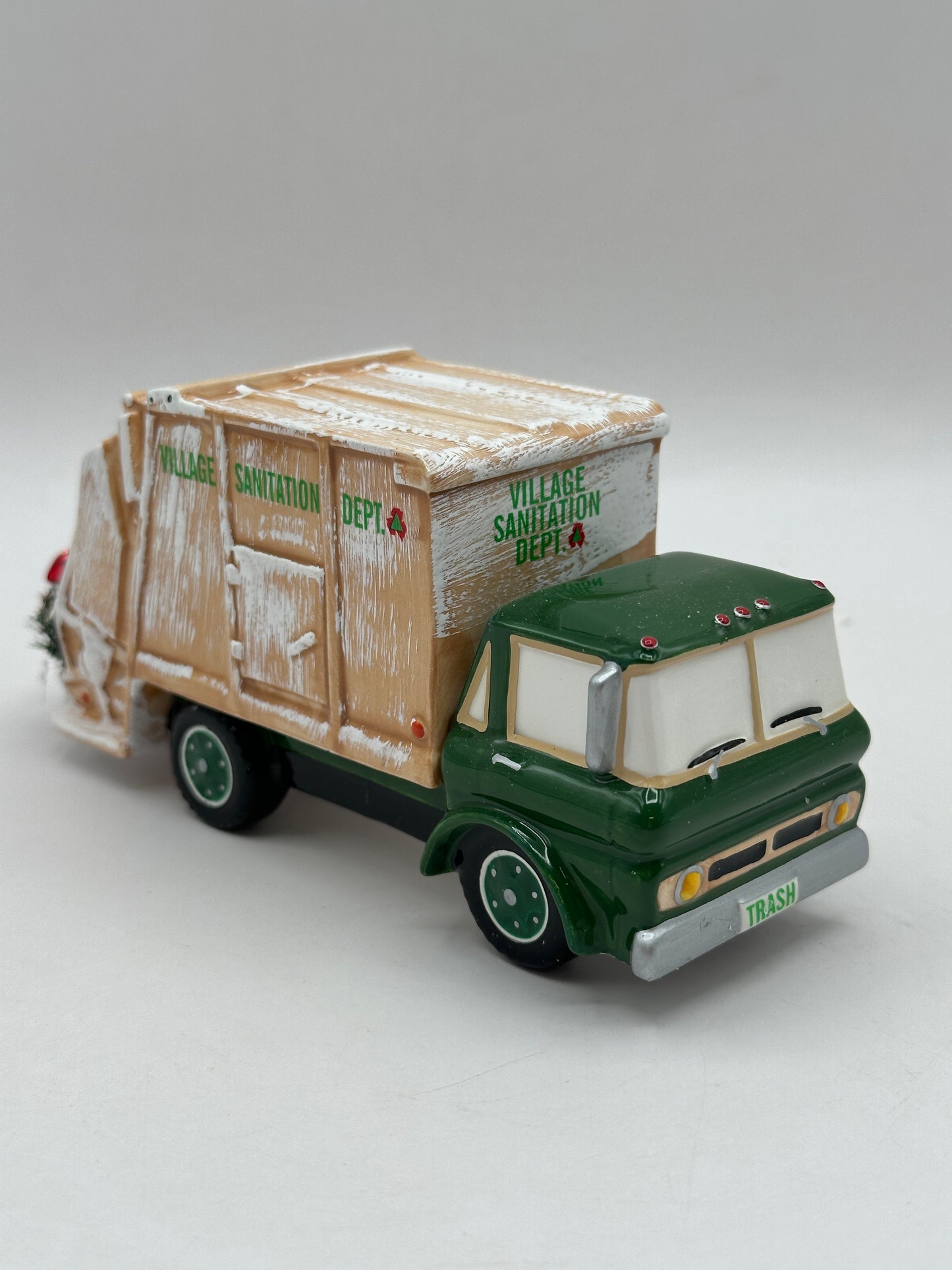 Department 56 - Village Service Vehicle - Garbage Truck - Original Snow Village