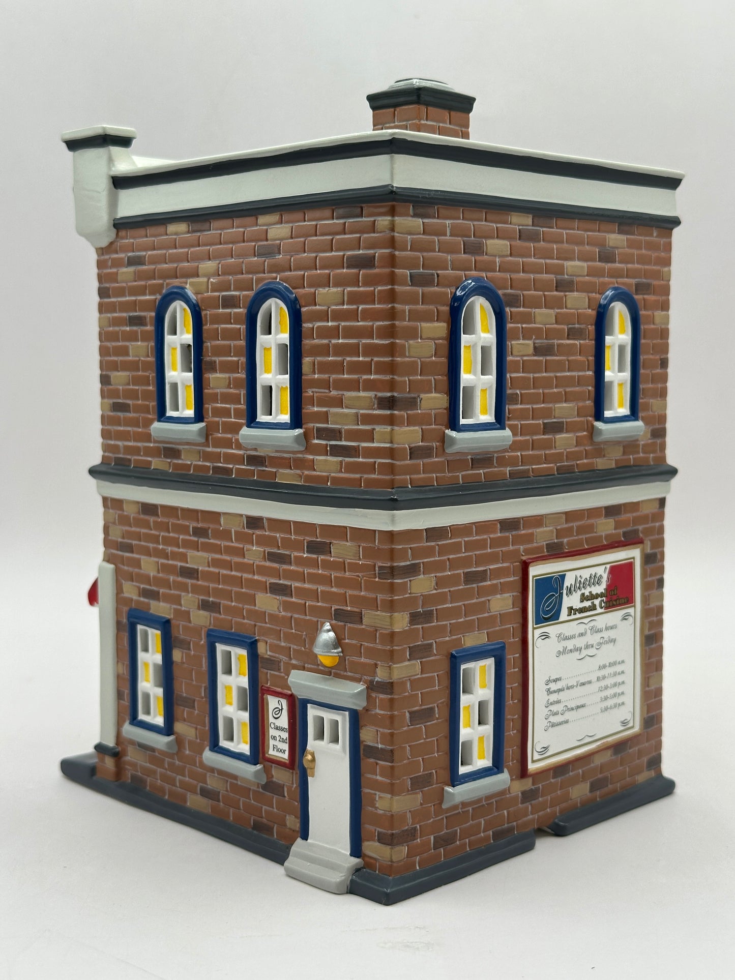 Department 56 - Juliette's School of French Cuisine - Original Snow Village