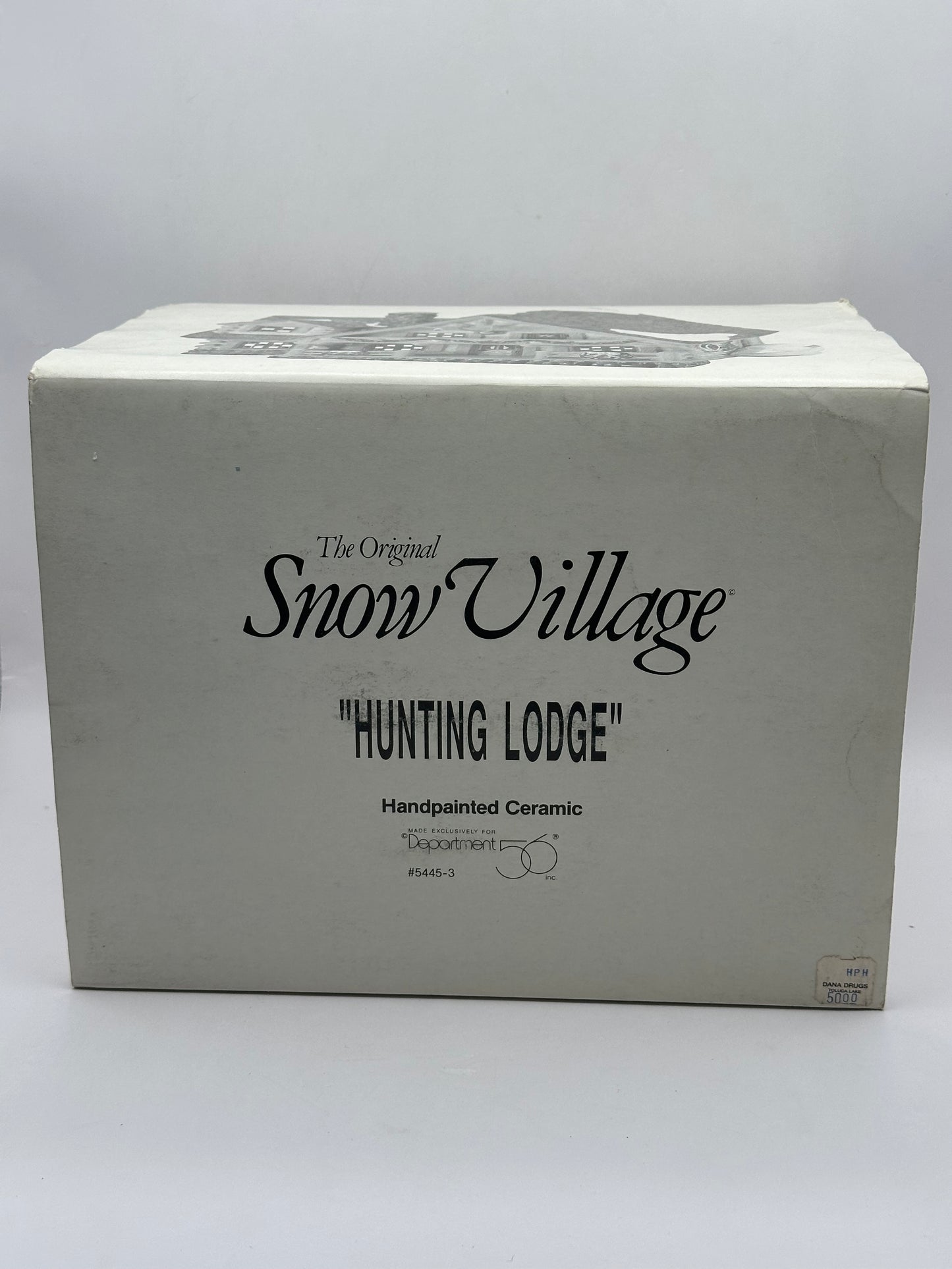 Department 56 - Hunting Lodge - Original Snow Village