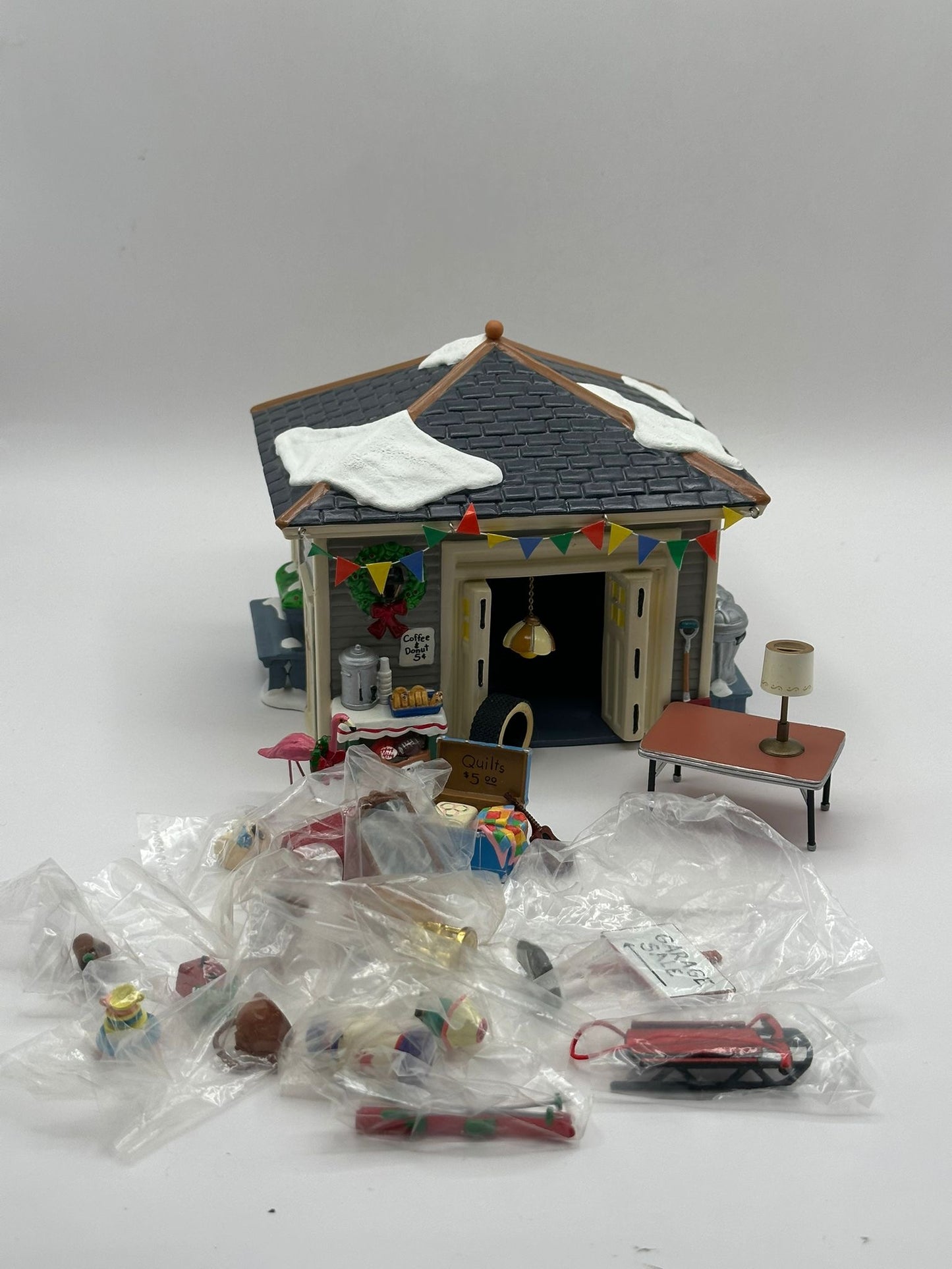Department 56 - "...Another Man's Treasure" Garage - Original Snow Village