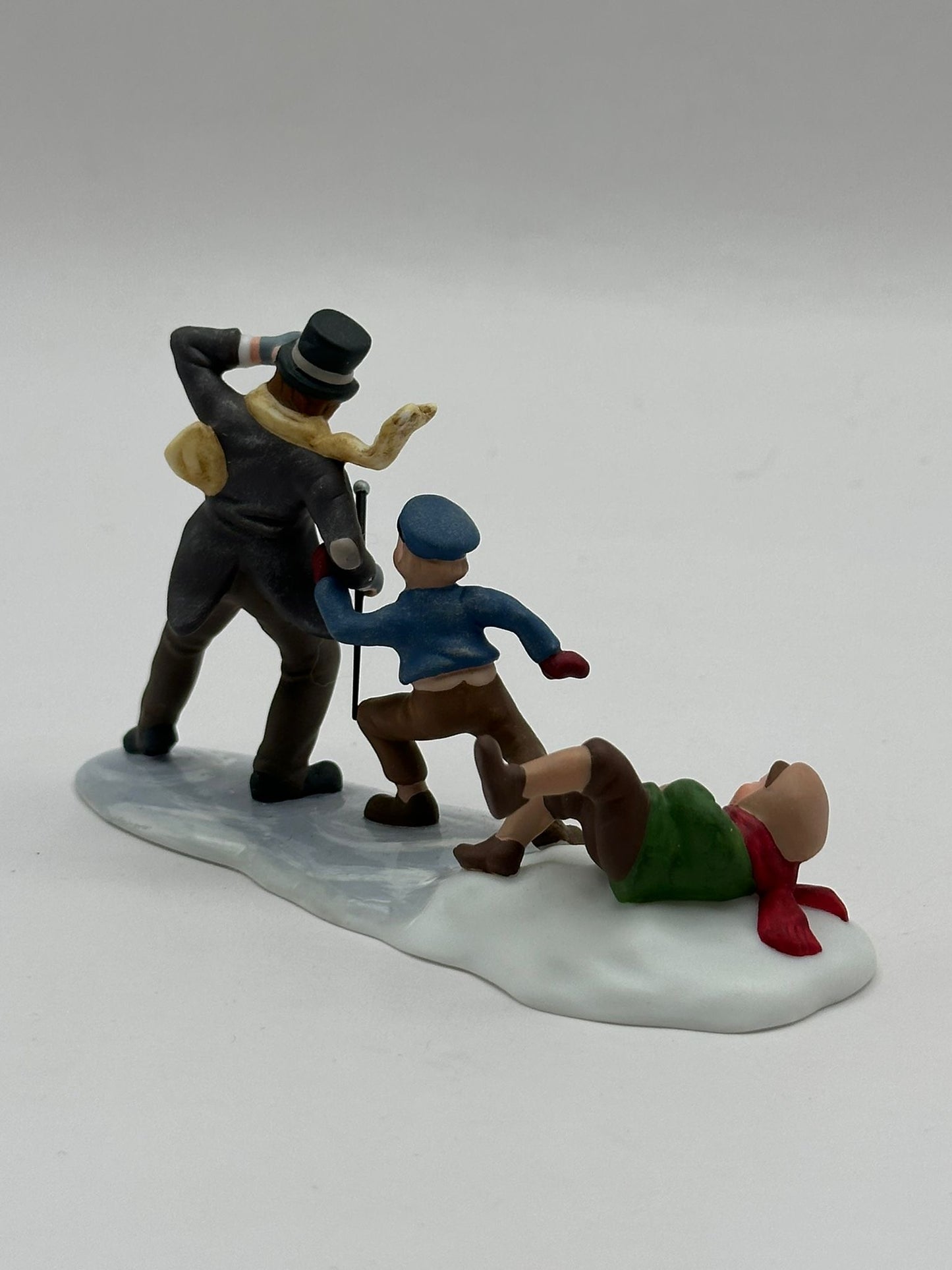 Department 56 - Sliding Down Cornhill With Bob Cratchit - Dickens' Village