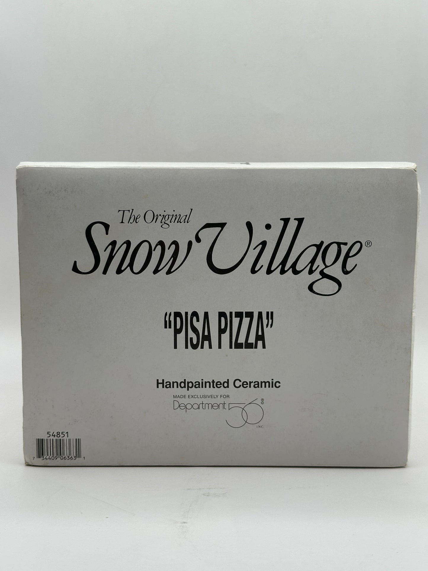 Department 56 - Pisa Pizza - Original Snow Village