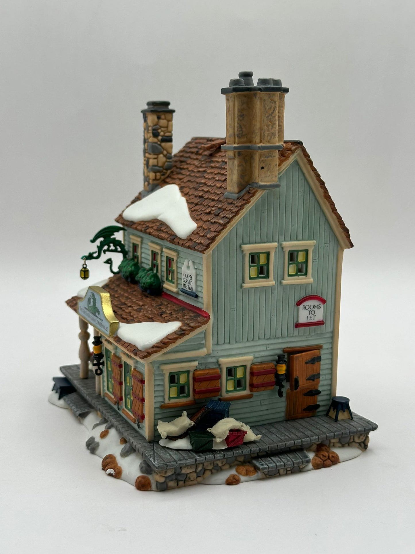 Department 56 - Green Dragon Coffeehouse - New England Village