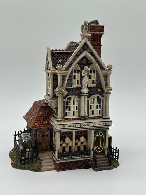 Department 56 - Mordecai Mould Undertaker - Dickens' Village (All Hallows' Eve)
