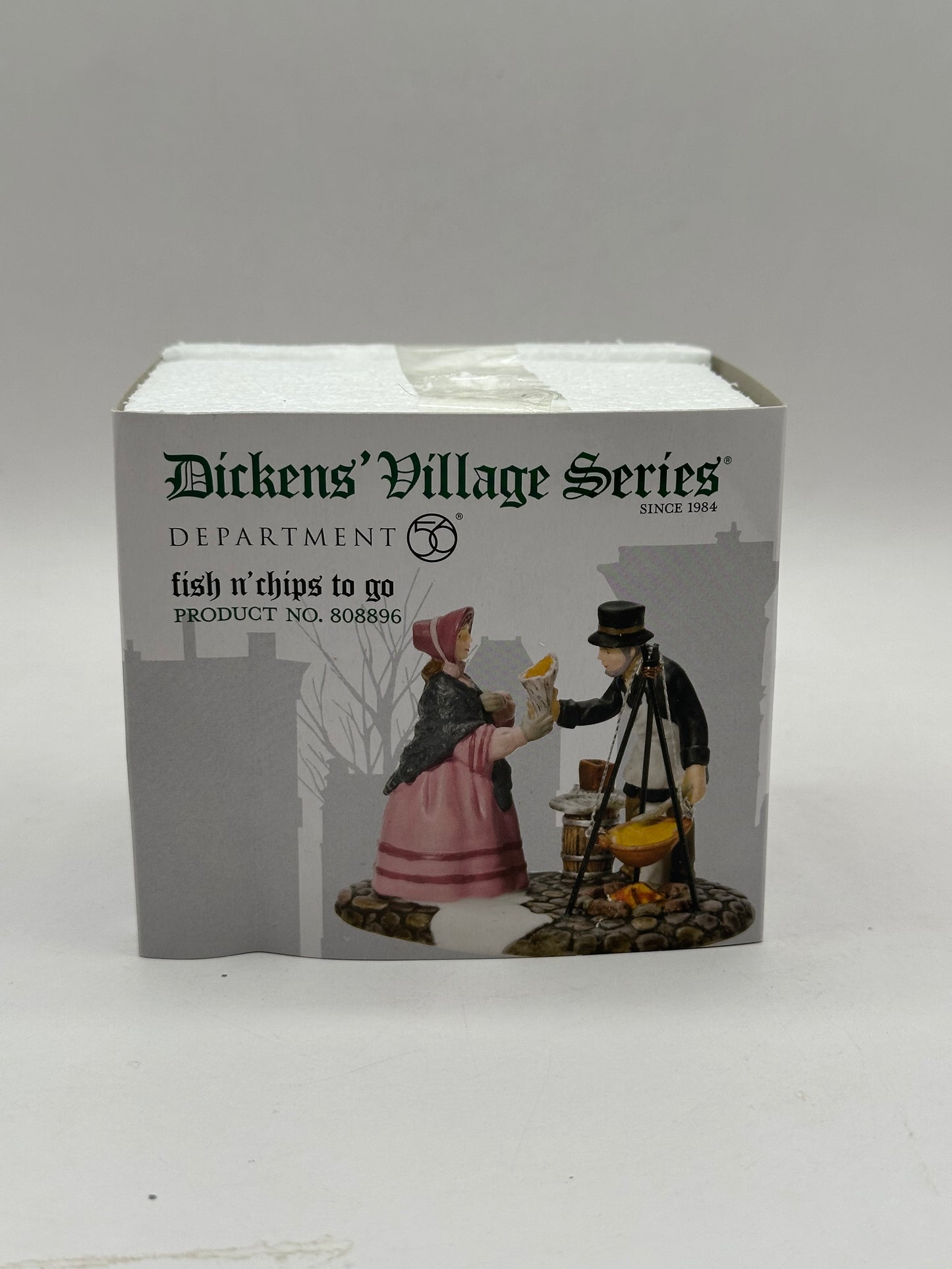 Department 56 - Fish N' Chips To Go - Dickens' Village