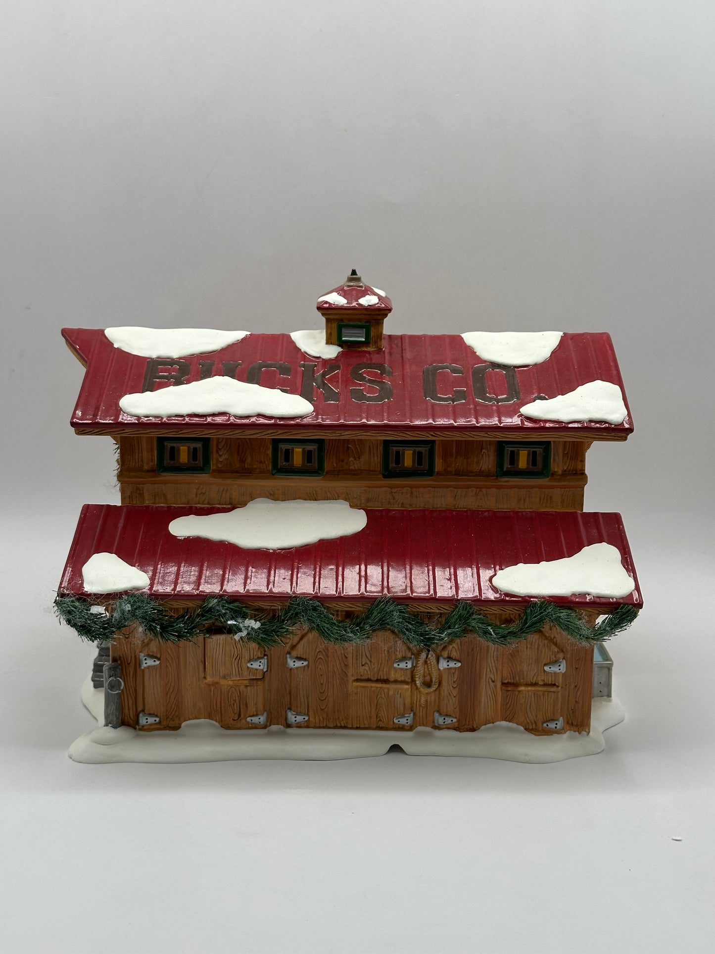 Department 56 - Buck's County Horse Barn - Original Snow Village