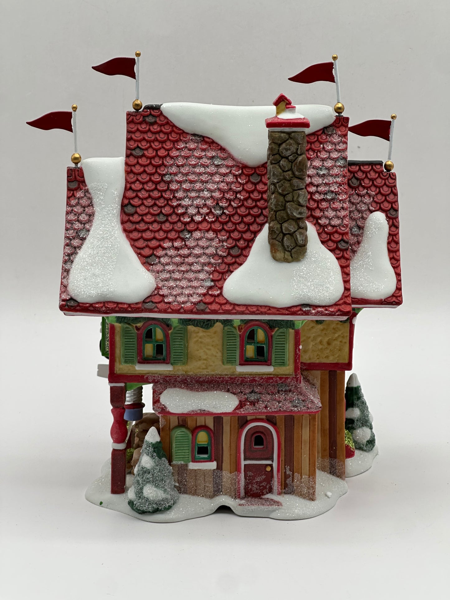 Department 56 - Reindeer Flying Feed Store - North Pole Series