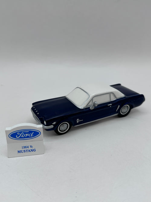 Department 56 - 1964 1/2 Ford Mustang (Blue) - Original Snow Village