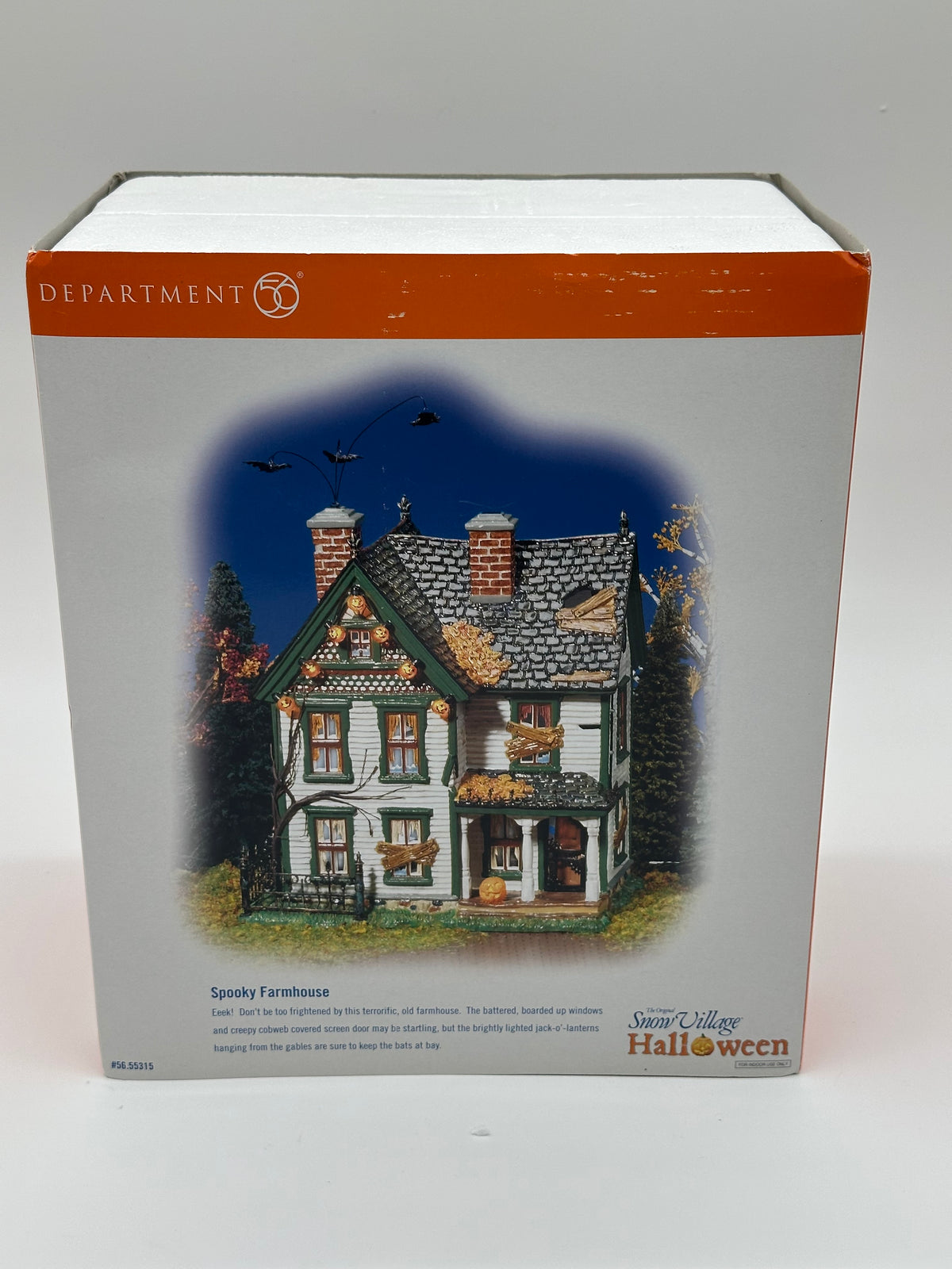 Department 56 - Spooky Farmhouse - Snow Village Halloween