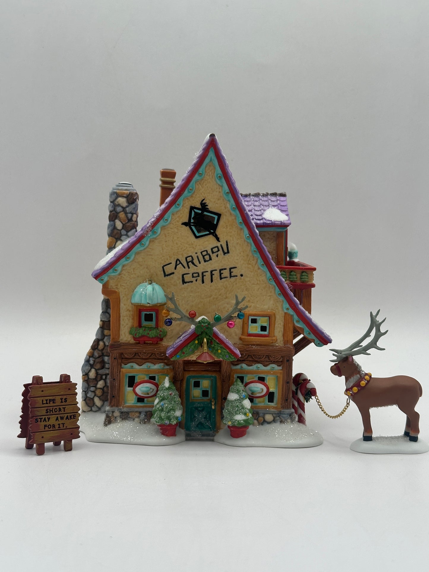 Department 56 - Caribou Coffee Shop - North Pole Series