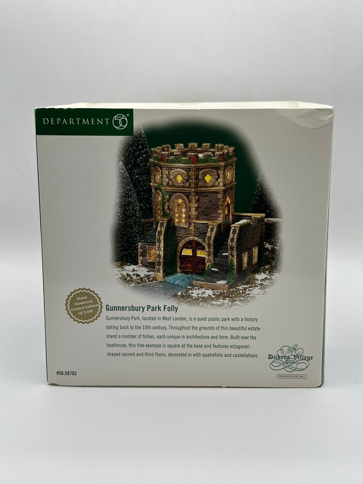 Department 56 - Gunnersbury Park Folly - Dickens' Village