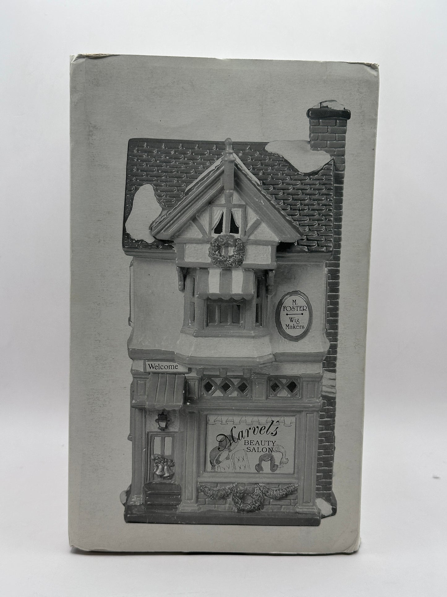 Department 56 - Marvel's Beauty Salon - Original Snow Village