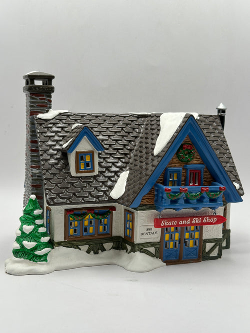 Department 56 - Skate & Ski Shop - Original Snow Village