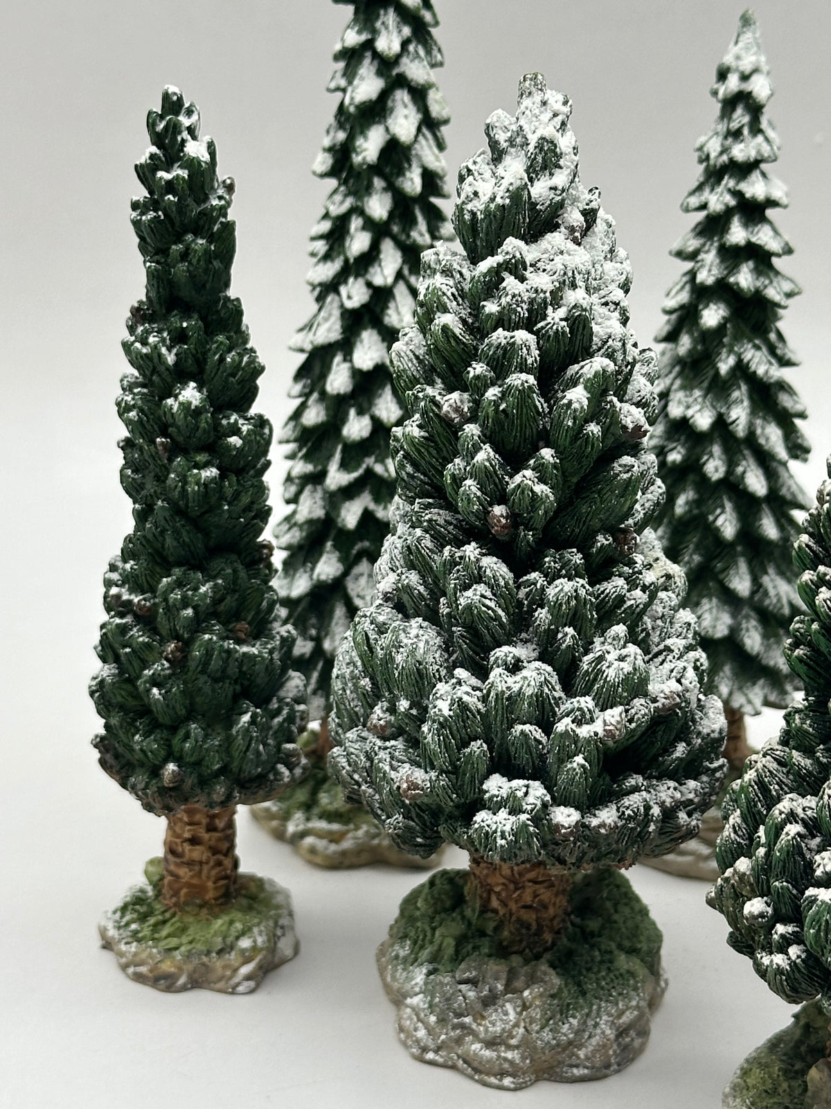 Department 56 - Snowy Evergreens (Medium) - Village Accessories