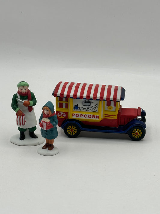 Department 56 - Popcorn Vendor - Christmas in the City