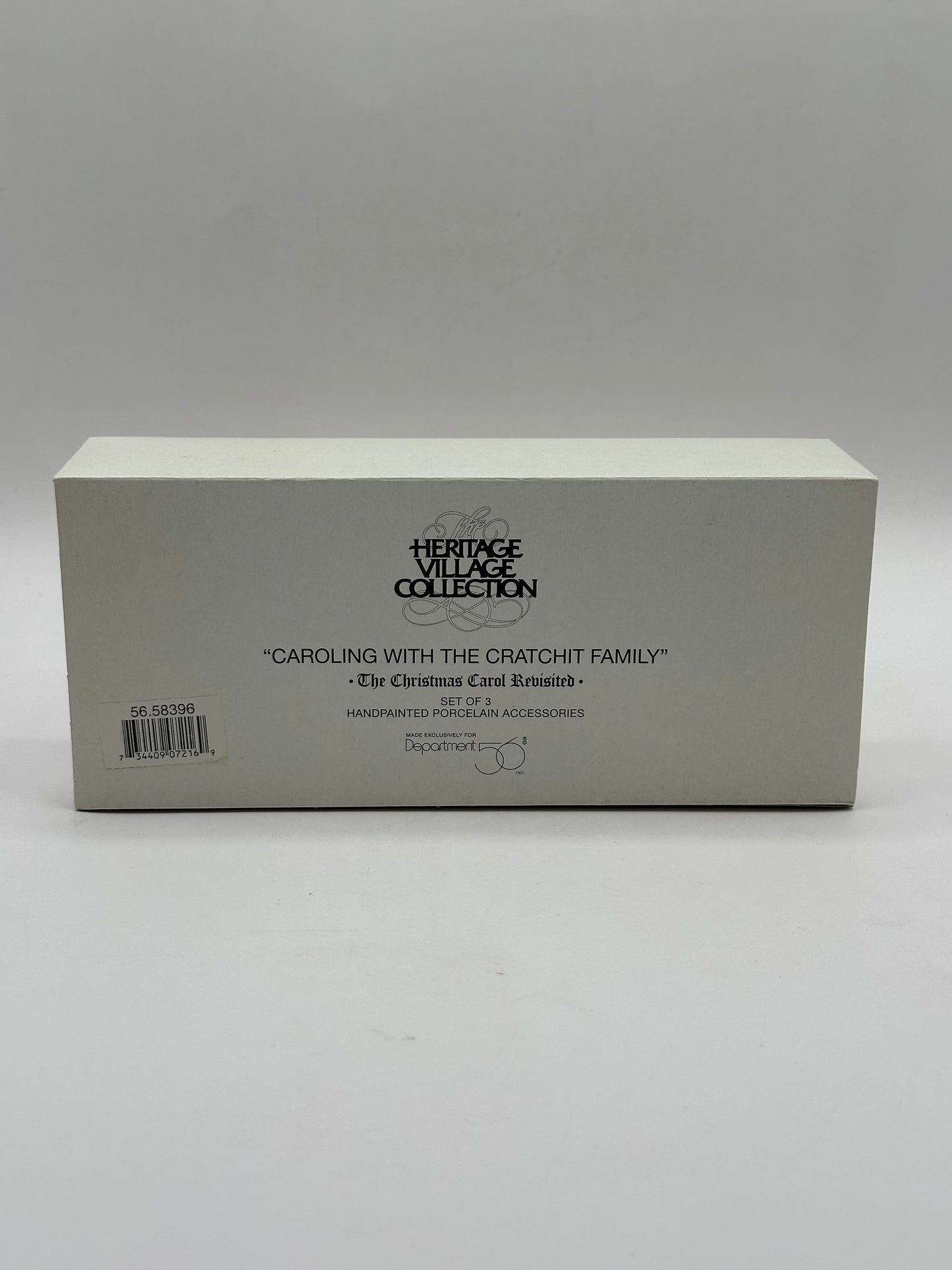 Department 56 - Caroling With The Cratchit Family - Dickens' Village