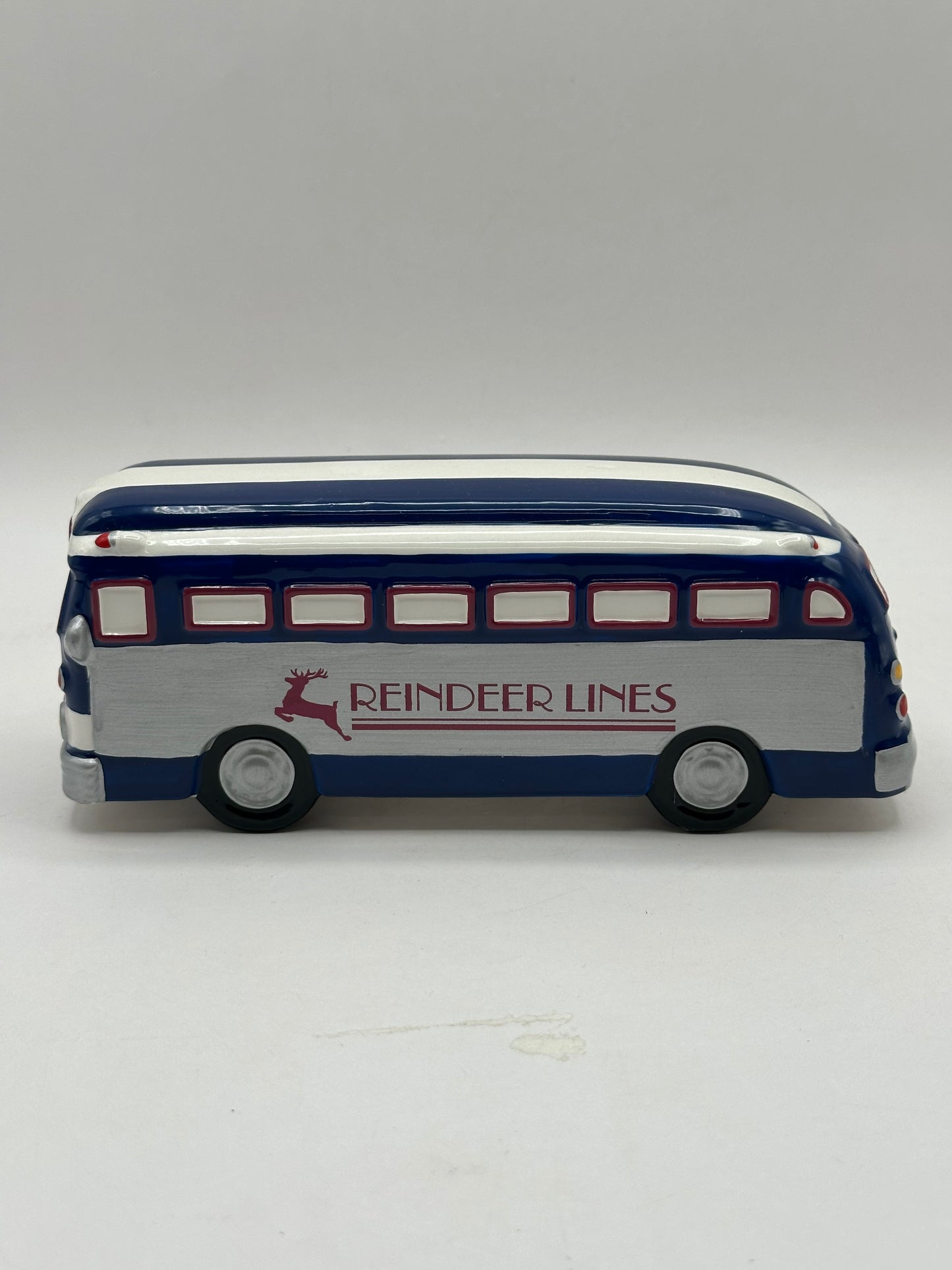 Department 56 - A Ride On The Reindeer Lines - Original Snow Village