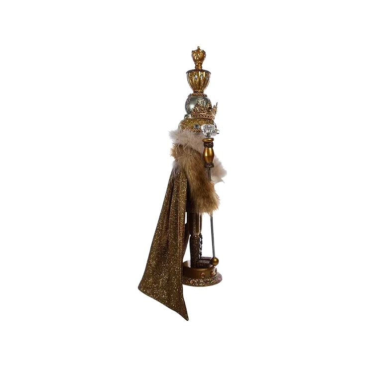 Kurt S. Adler Nutcracker - Hollywood Nutcrackers™ Gold King 17.5"