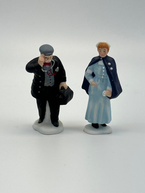 Department 56 - City Professions, Doctor & Nurse - Christmas in the City