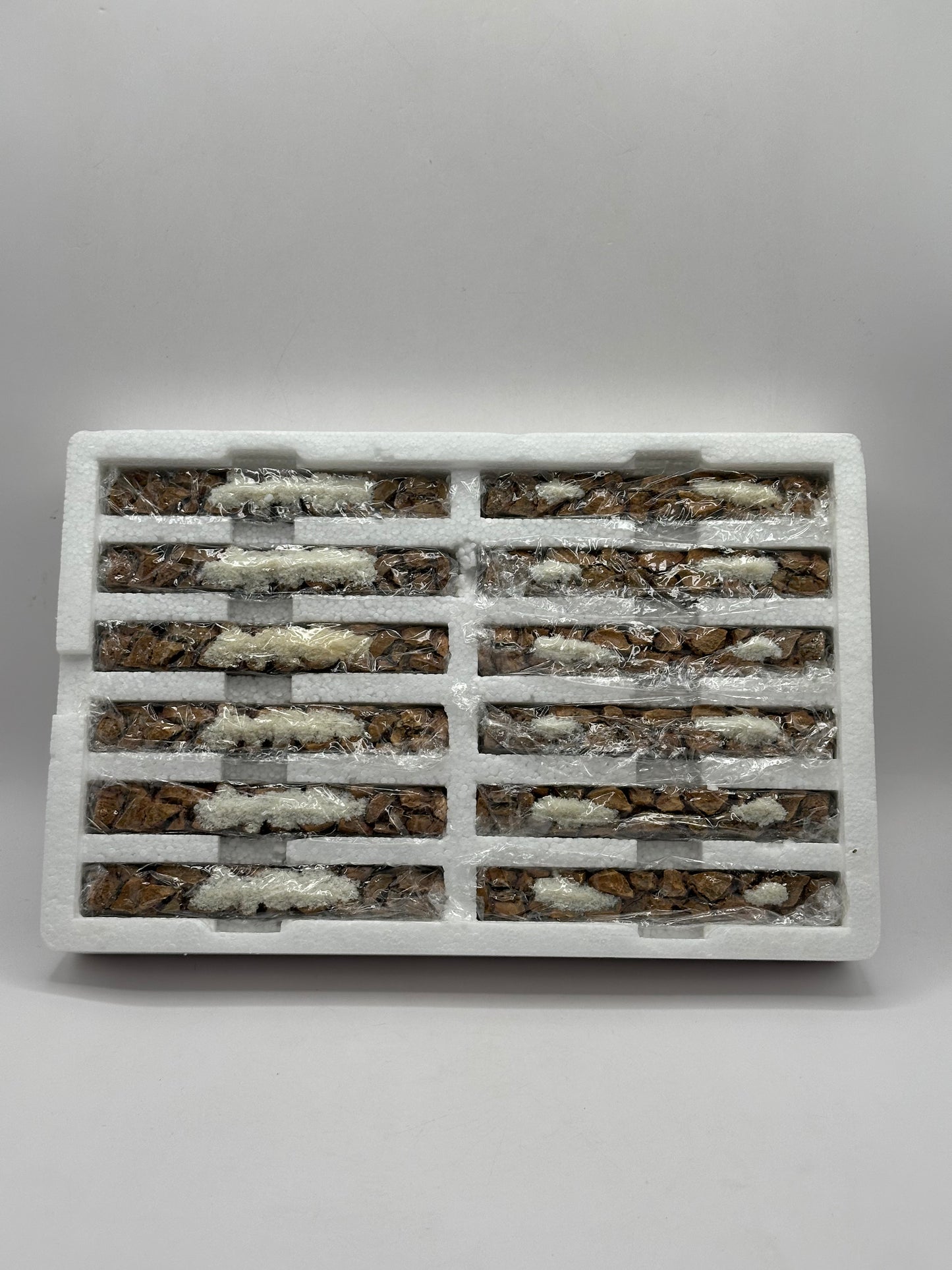 Dept 56 Village Accessories Stone Wall Set of 12