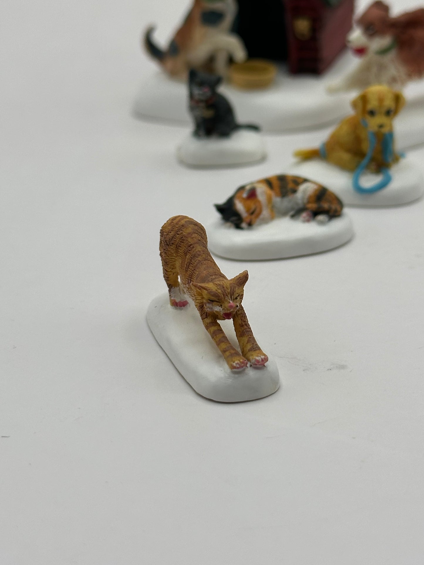 Department 56 - Village Cats and Dogs - Village Accessories