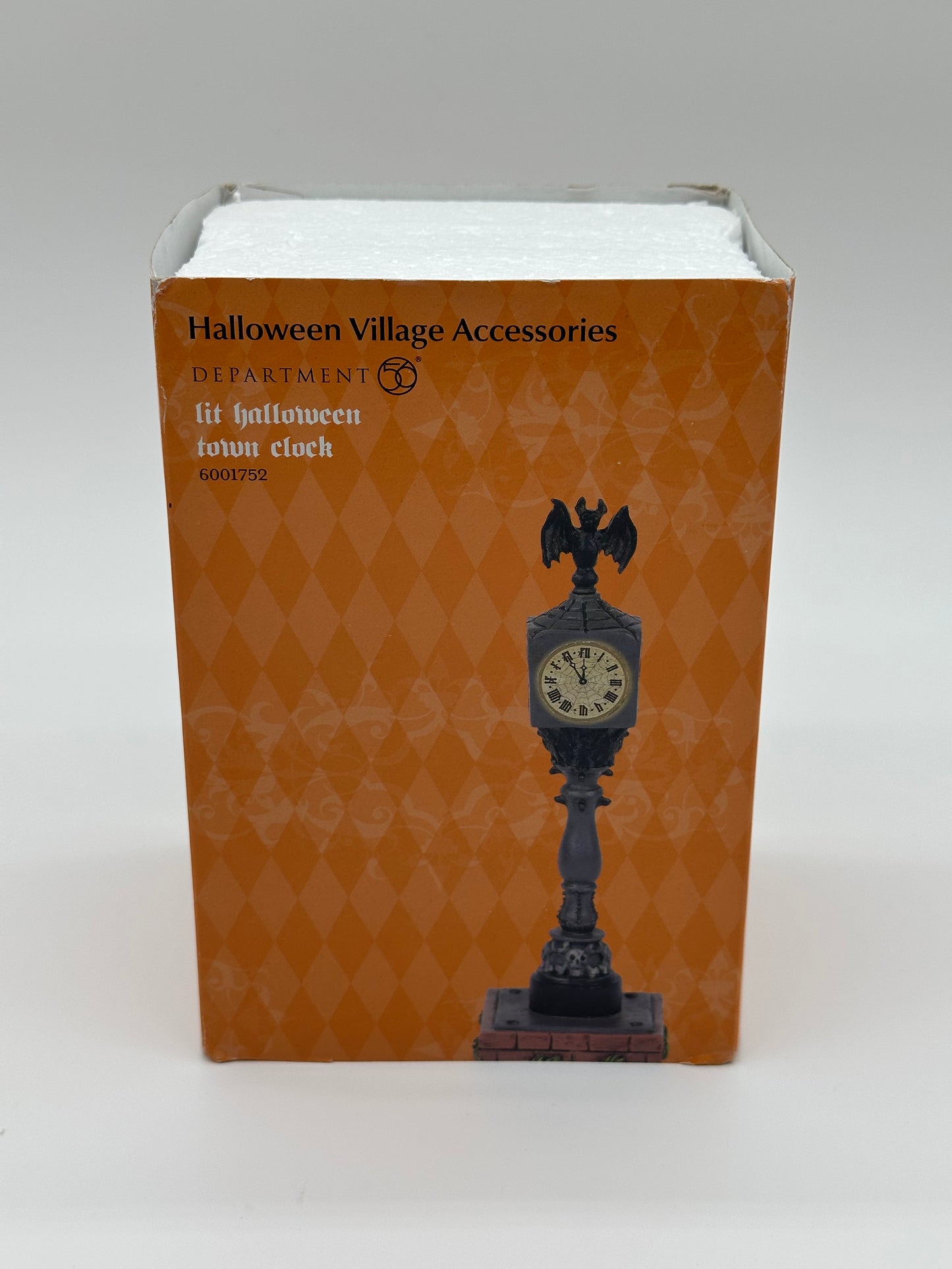 Department 56 - Lit Halloween Town Clock - Halloween