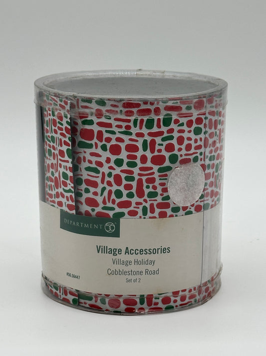Department 56 - Village Holiday Cobblestone Road - Village Accessories