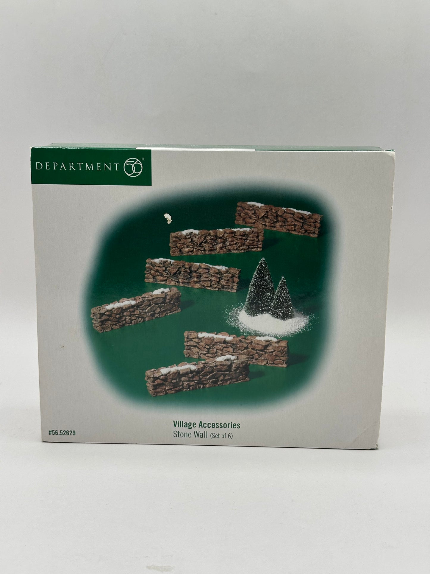 Department 56 - Village Stone Wall (Set of 6) - Village Accessories