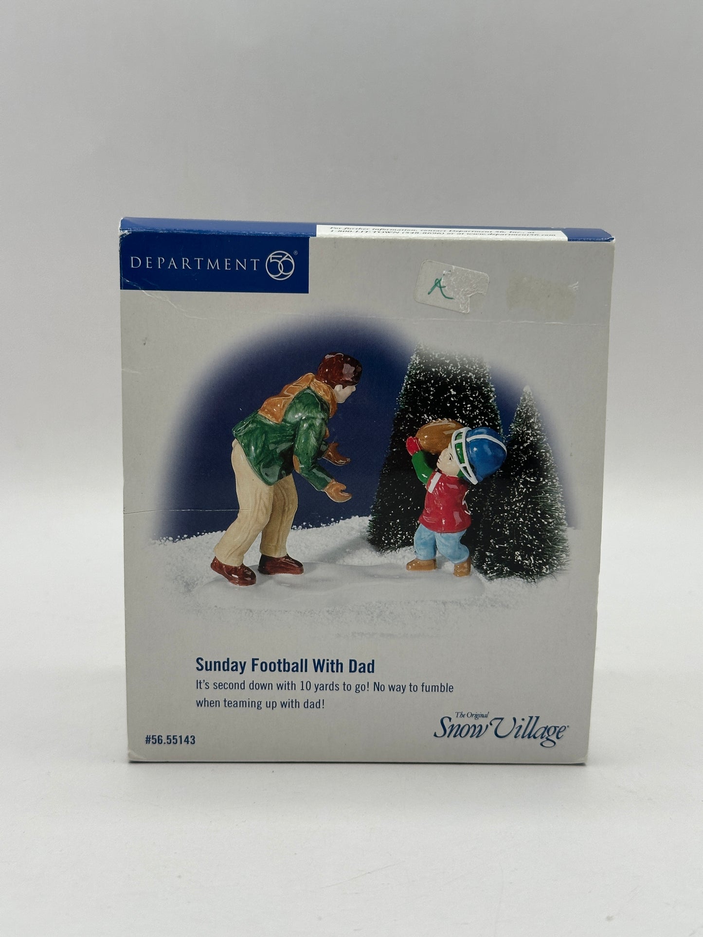 Department 56 - Sunday Football With Dad - Original Snow Village