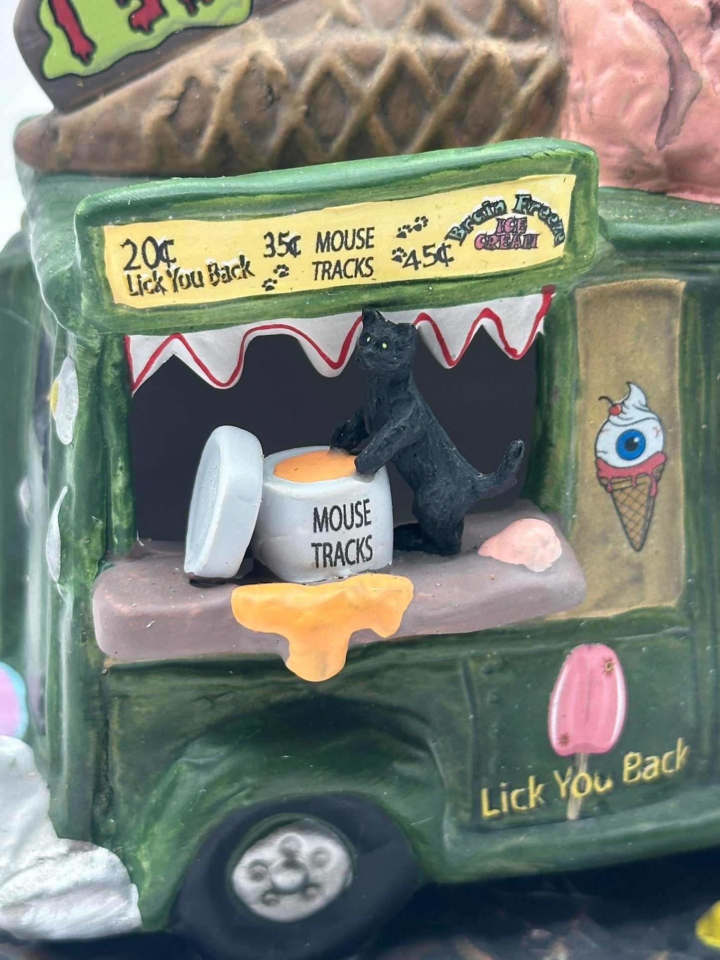 Department 56 - I Scream Ice Cream Truck - Snow Village Halloween
