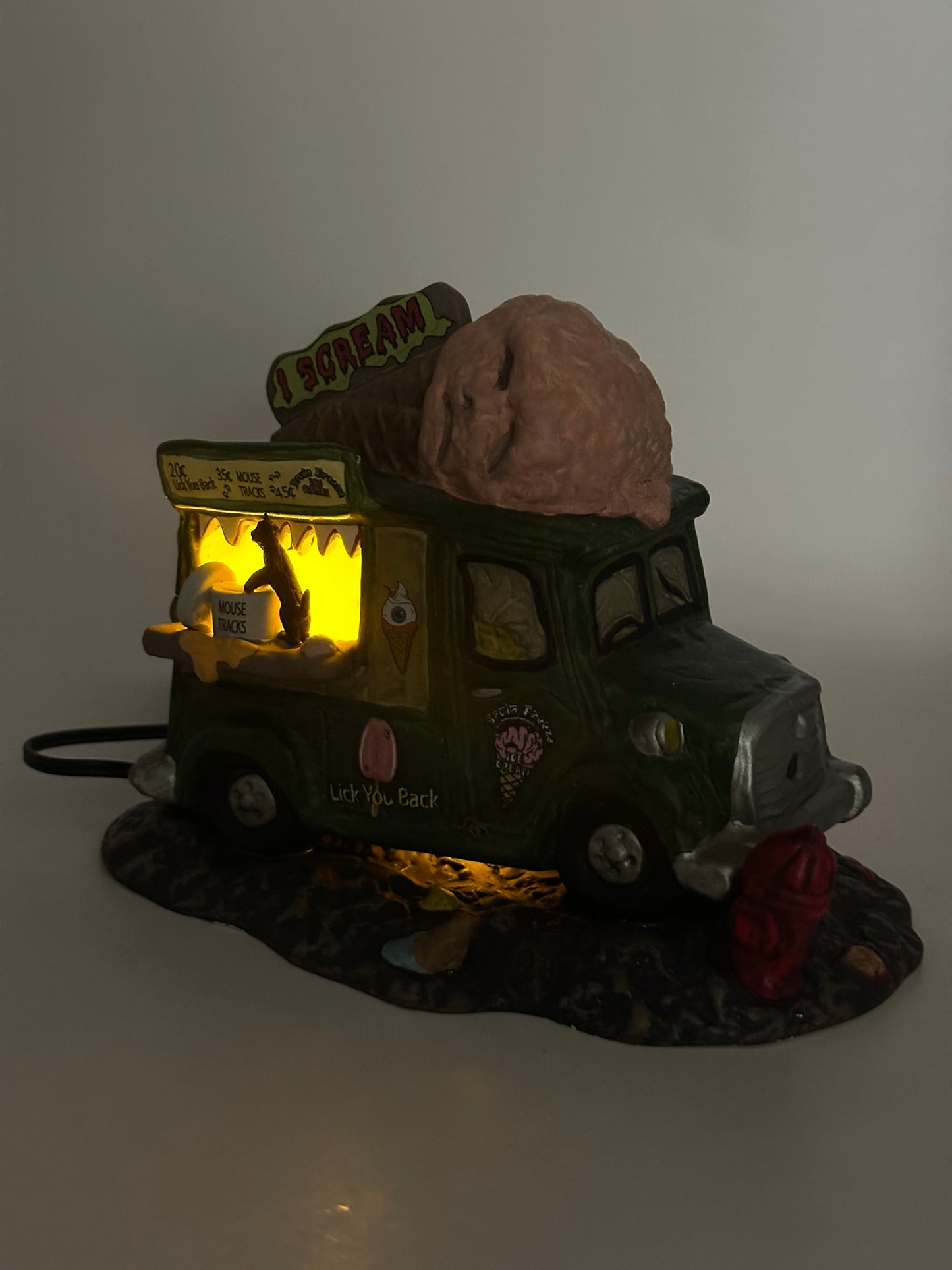 Department 56 - I Scream Ice Cream Truck - Snow Village Halloween
