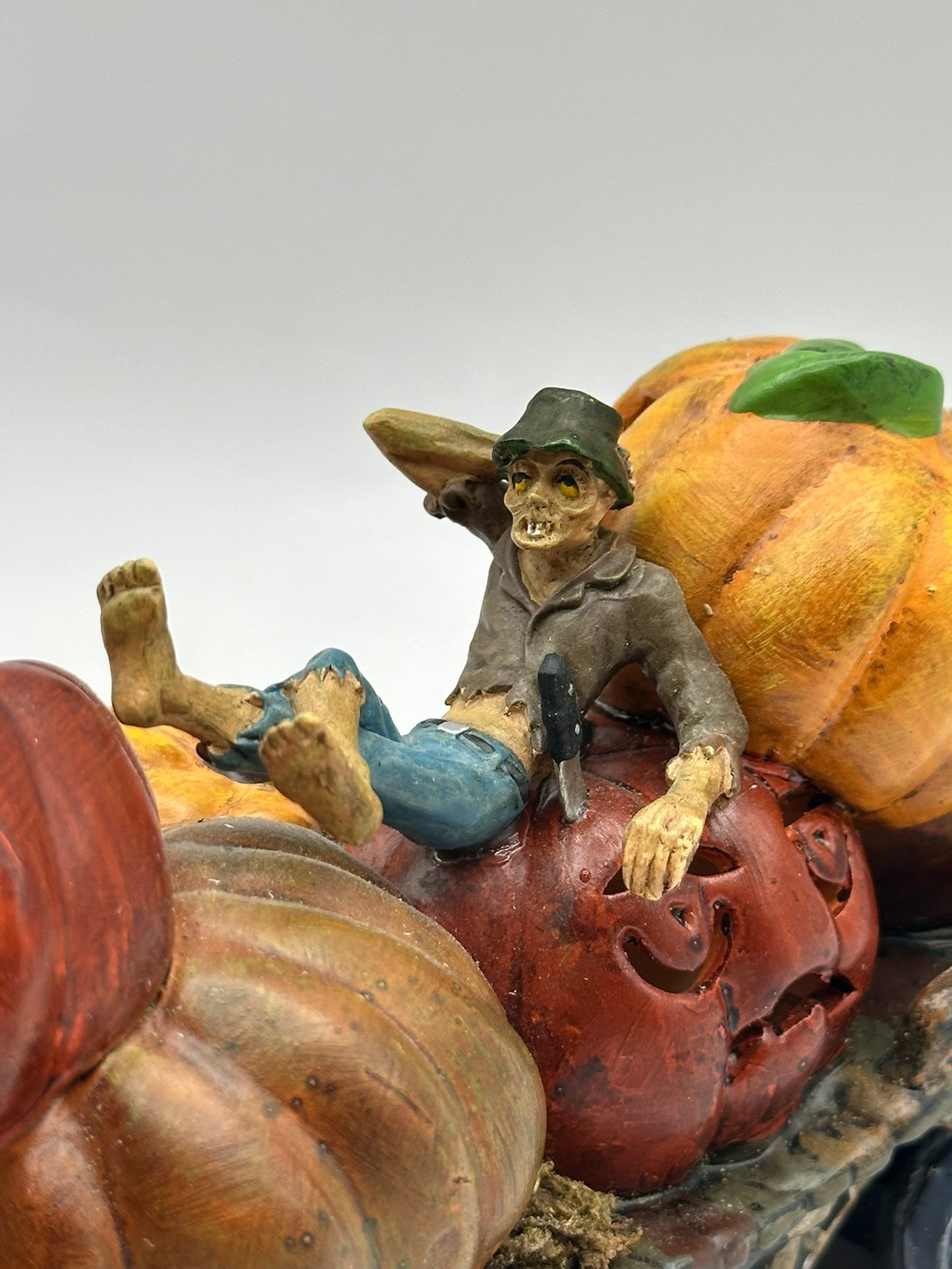 Department 56 - Haunted Rails Jack And His Lanterns Car - Snow Village Halloween