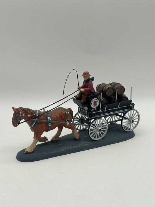 Department 56 - Red Lion Pub Beer Wagon - Dickens' Village