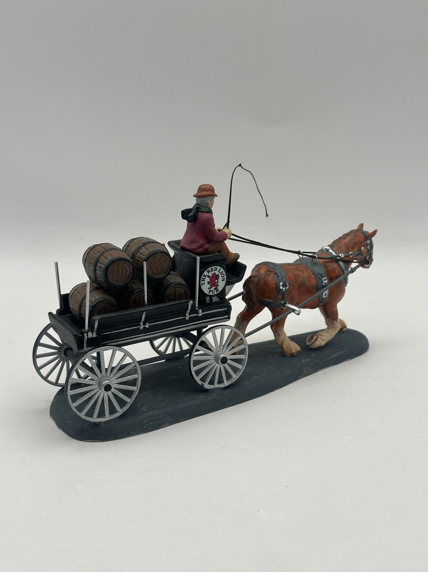 Department 56 - Red Lion Pub Beer Wagon - Dickens' Village
