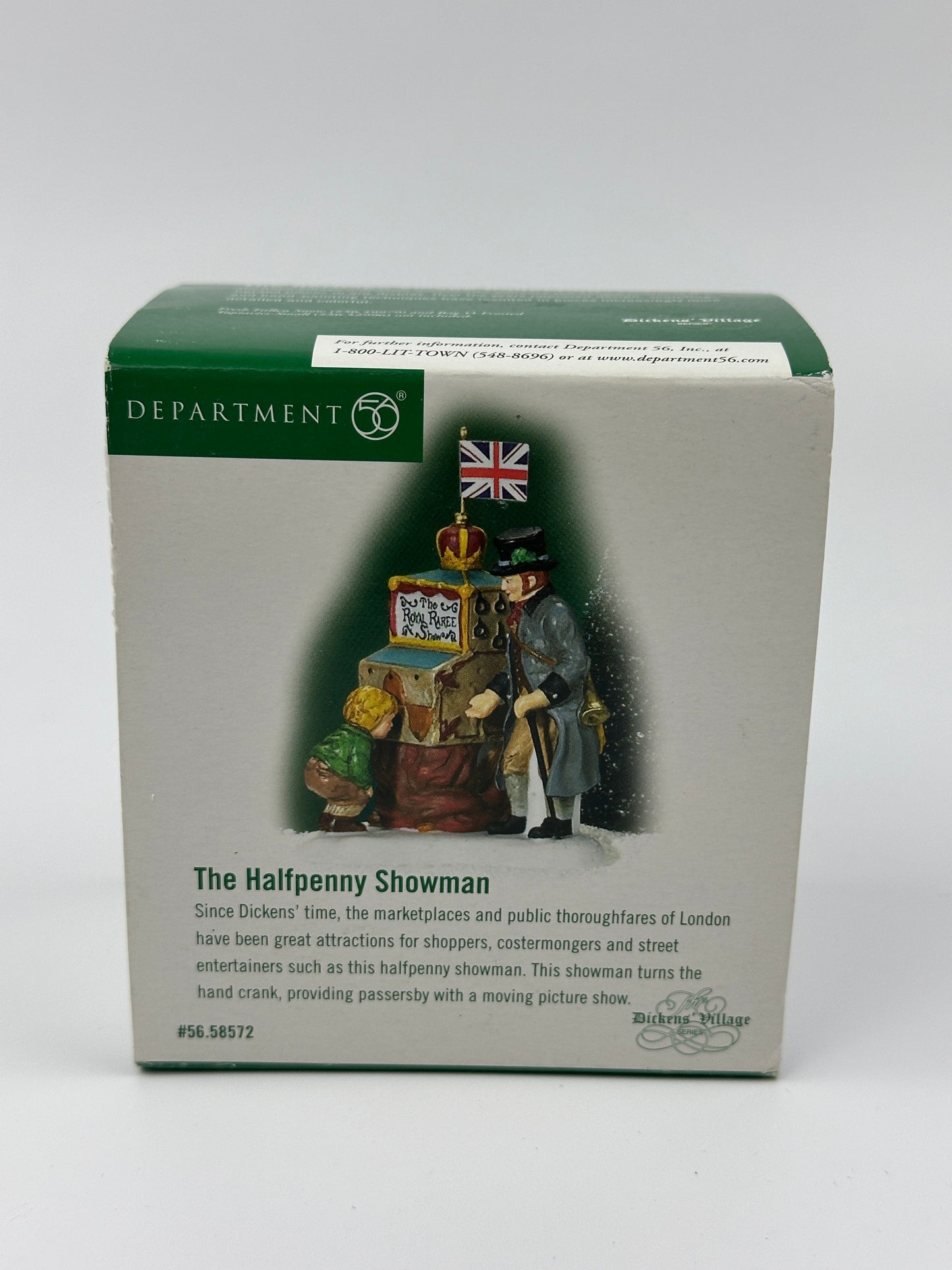 Department 56 - The Halfpenny Showman - Dickens' Village