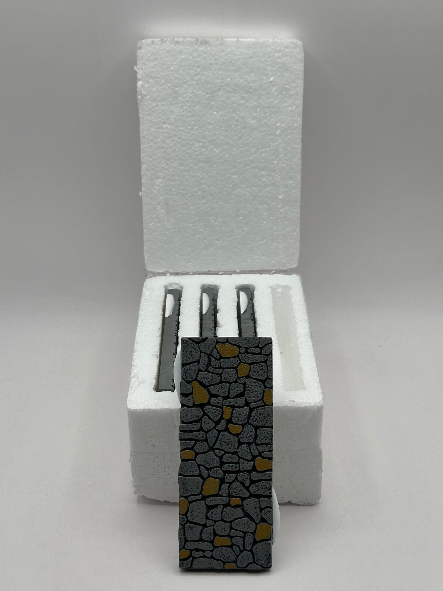Department 56 - Limestone Road, Straight (Set of 4) - Village Accessories
