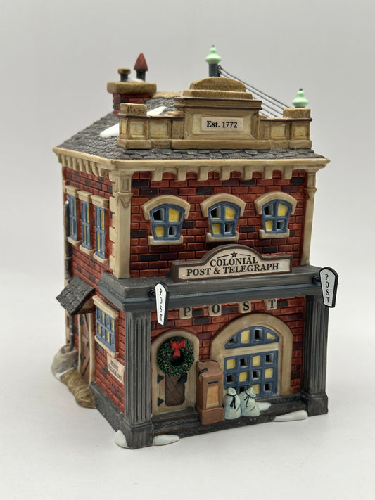 Department 56 - Colonial Post & Telegraph - New England Village