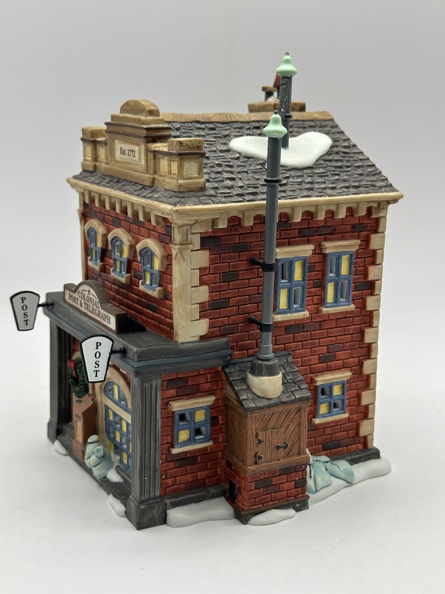 Department 56 - Colonial Post & Telegraph - New England Village